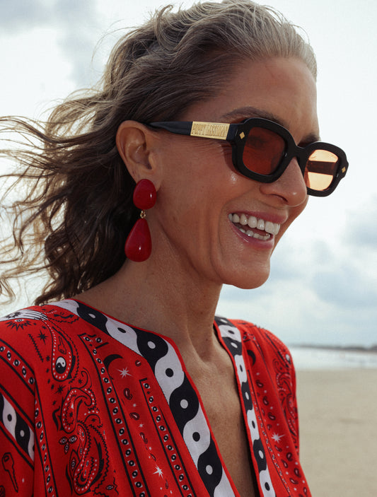 Raphael - Black/Orange