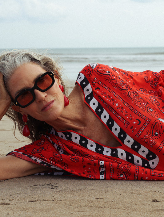 Raphael - Black/Orange