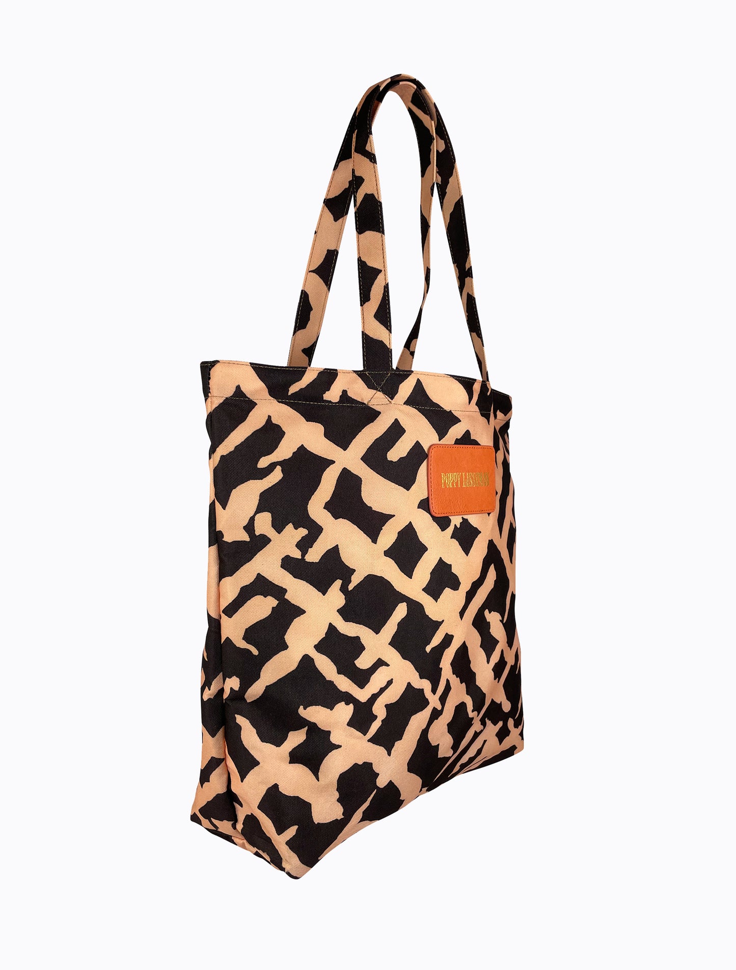 Baesique Tote - Cross Hatch Print