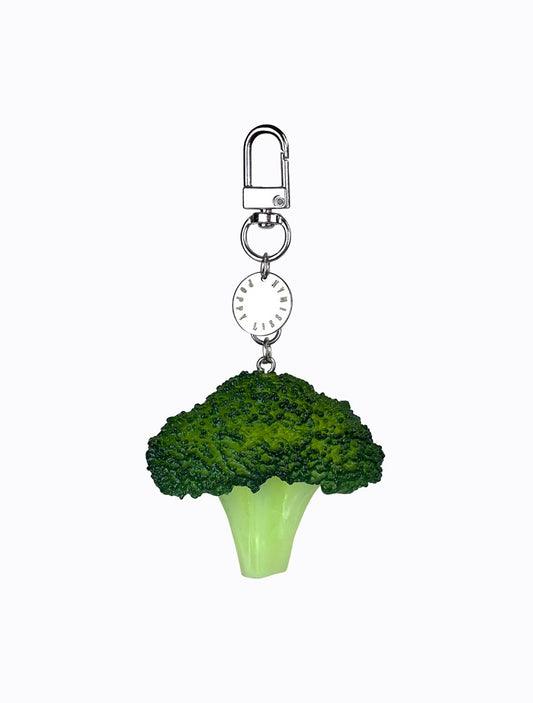 Broccoli Keychain