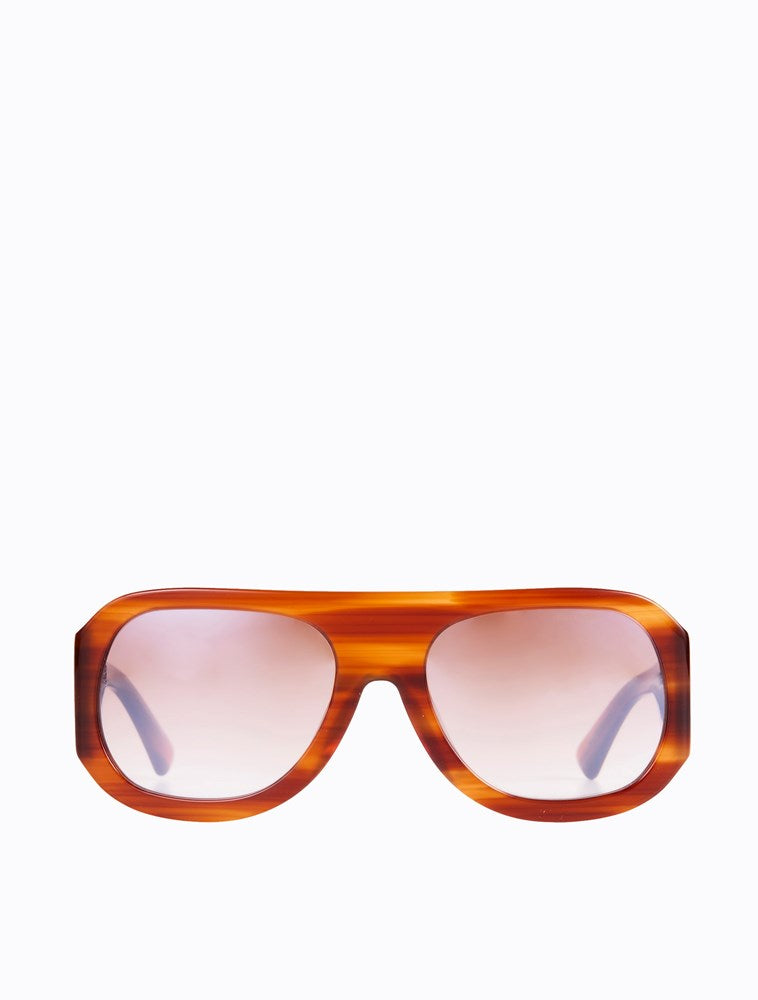 Spruce Aviators - Brushed Torti/Silver