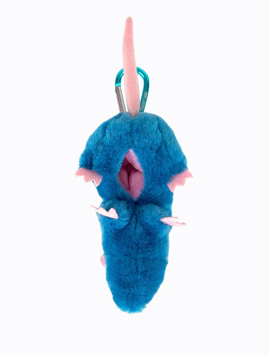 Plush Rat Charm - Blue