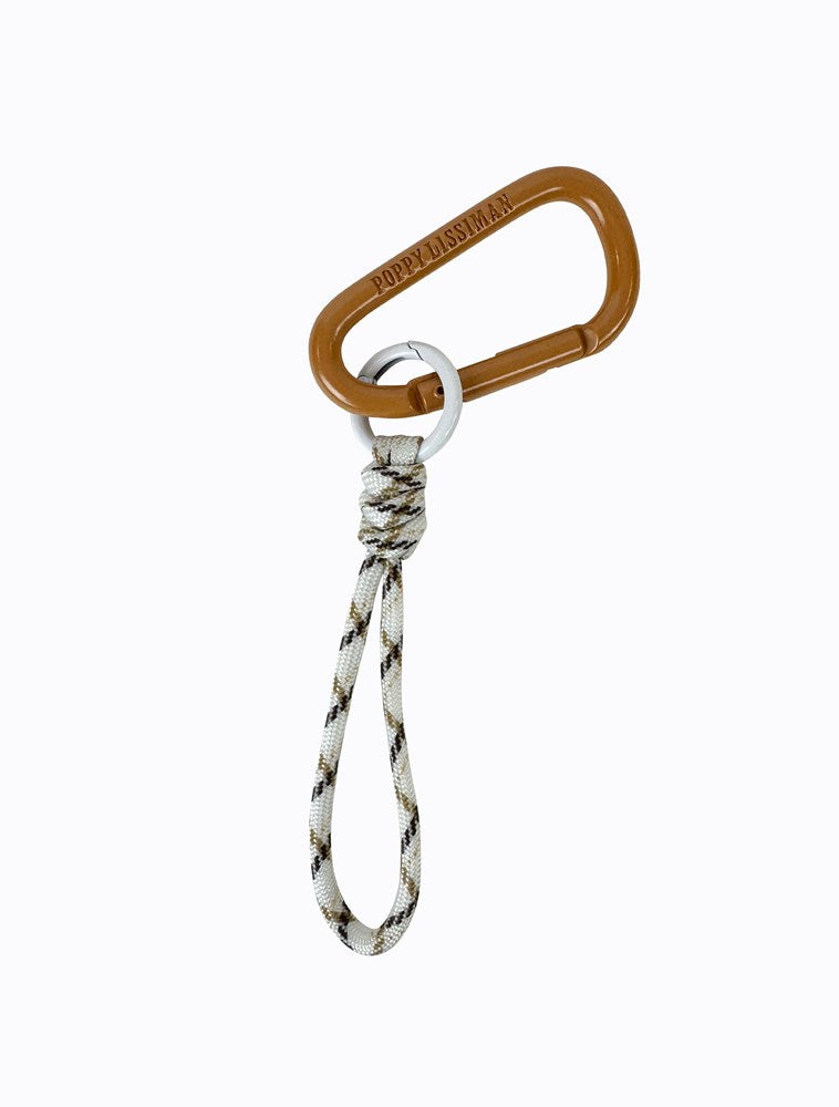 Rope Charm - Blanc / Camel