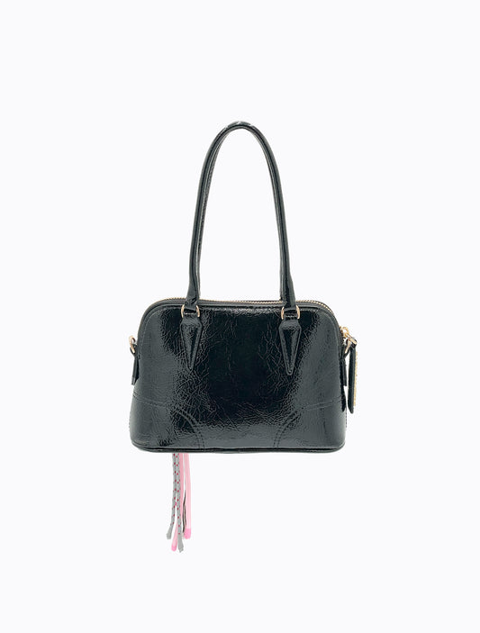 Fellini Bag - Black Patent