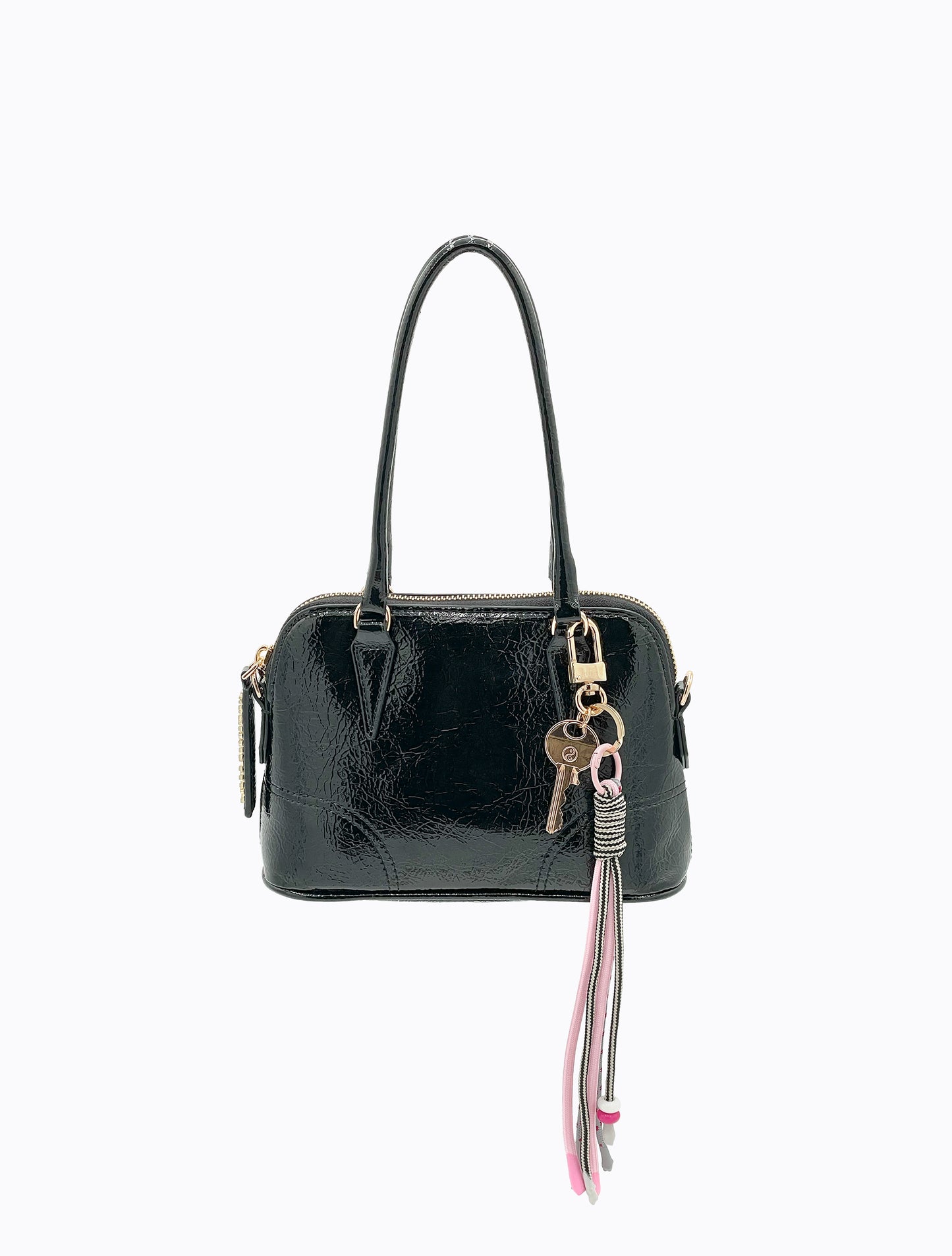 Fellini Bag - Black Patent