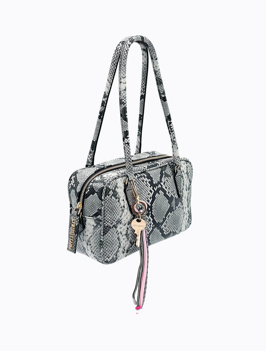 Le Tid Mini Trunk Bag - Grey
