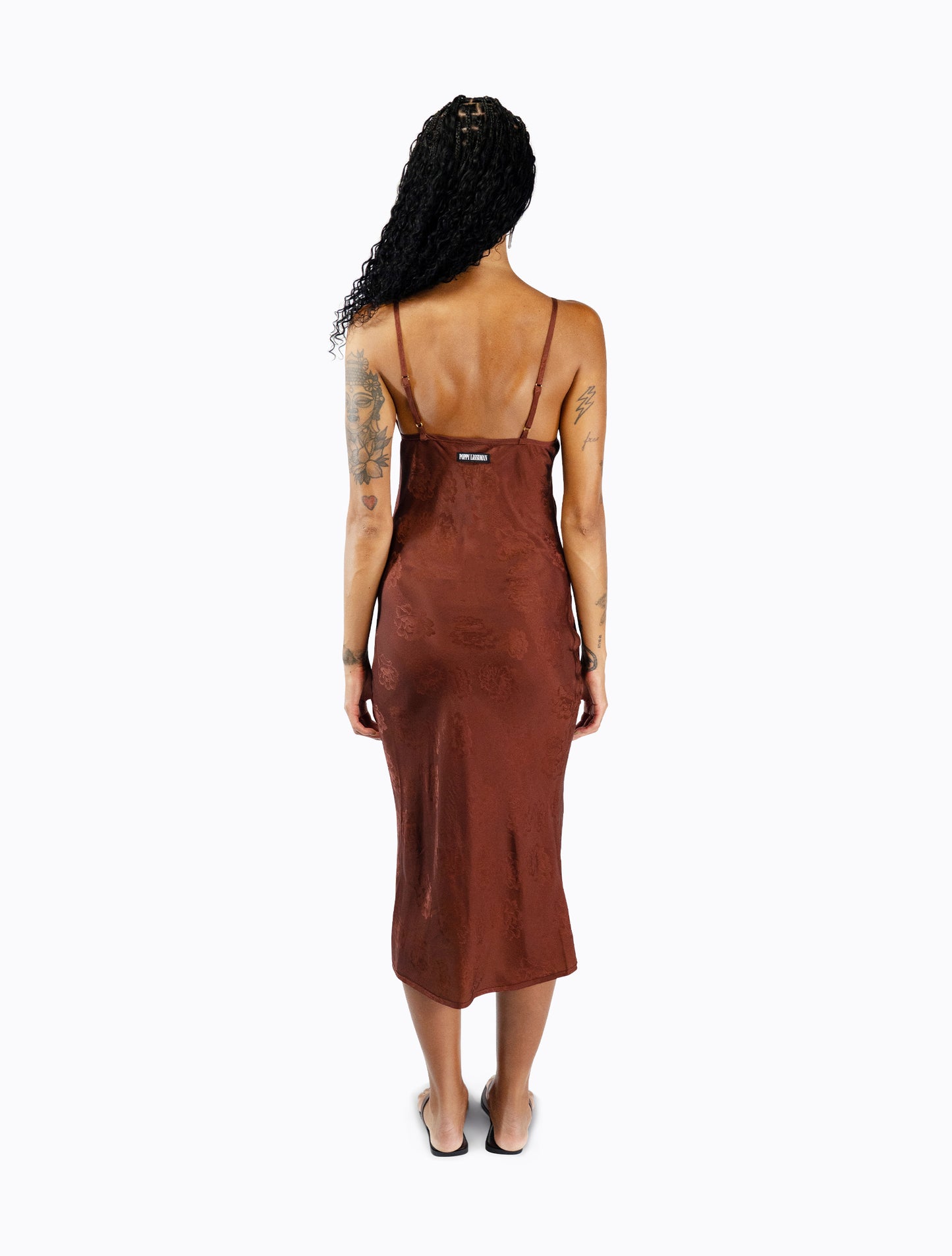 Starling Reversible Slip Dress - Guac / Choc