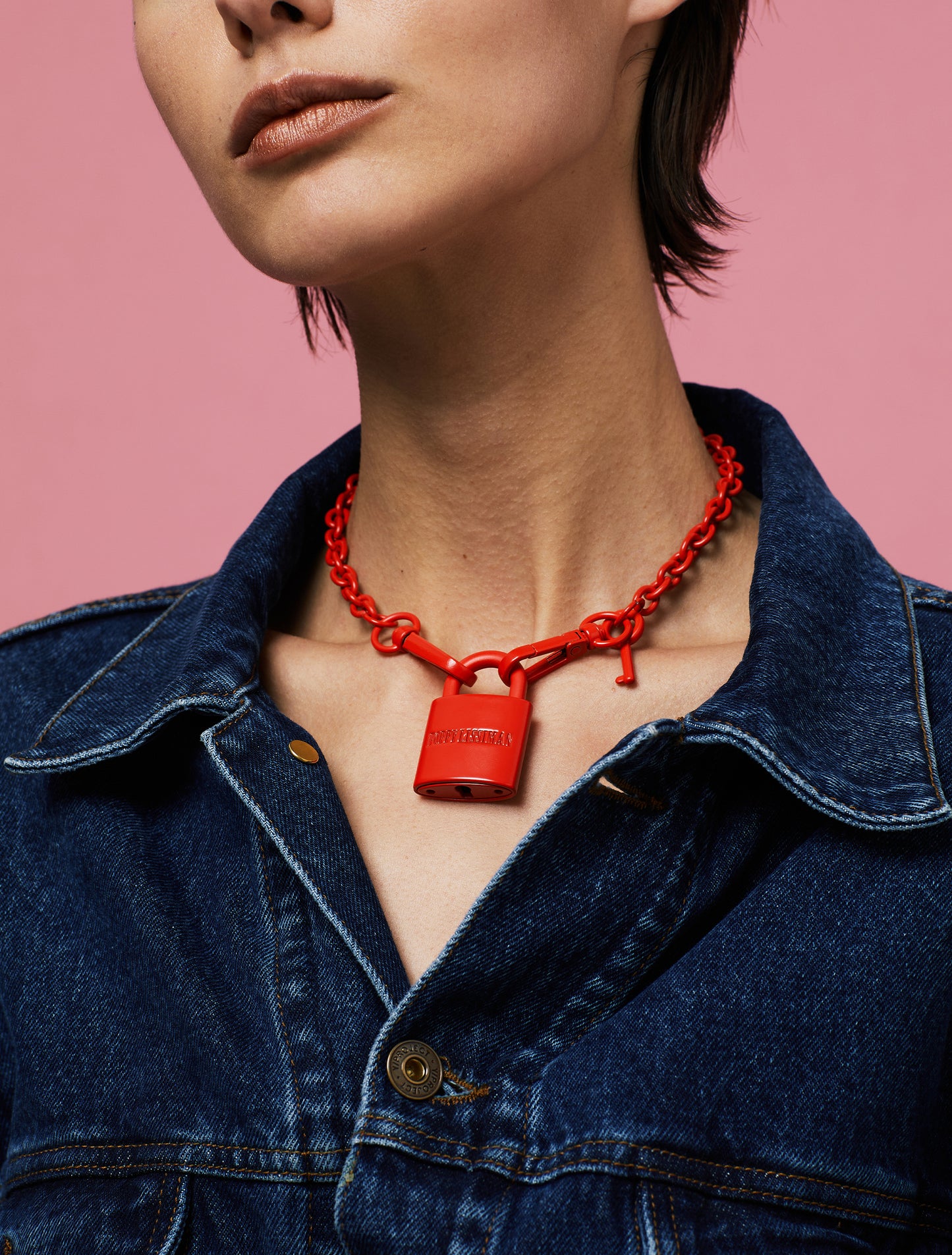 Lockdown Necklace - Cherry
