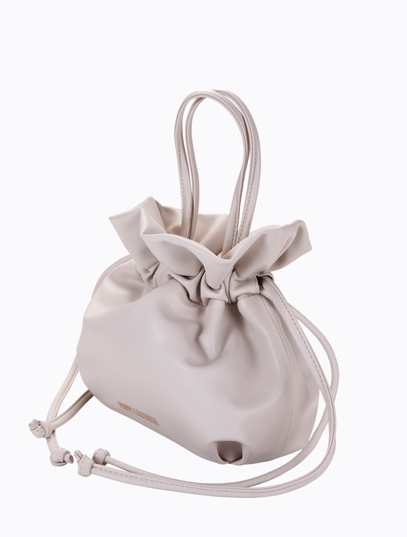 Denny Drawstring Bag - Blanc