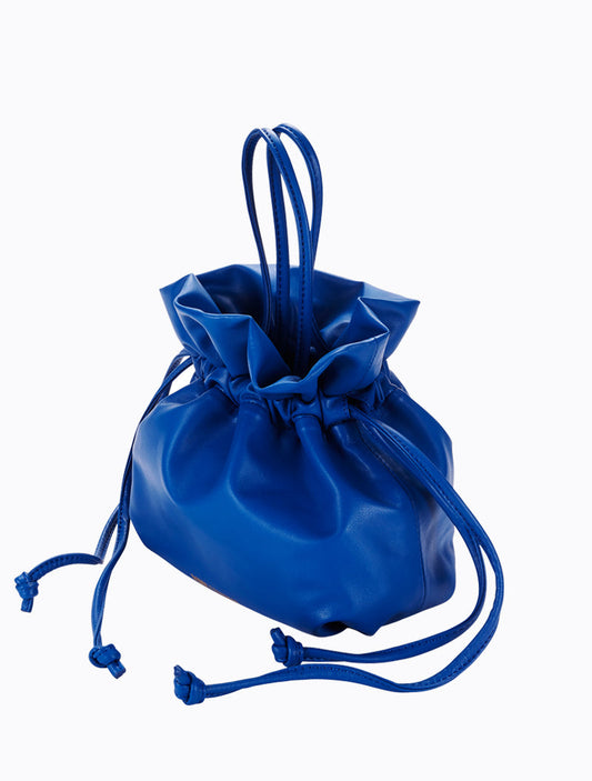 Denny Drawstring Bag - Electric Blue