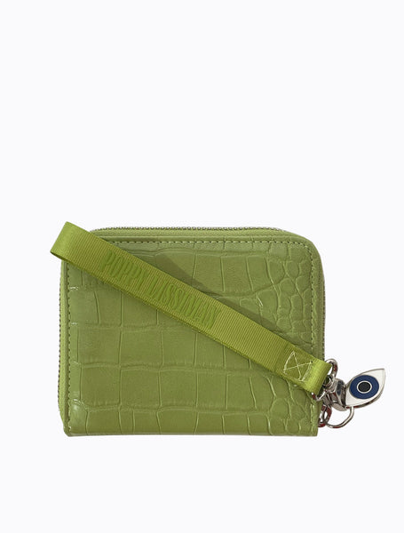 Croc Wallet - Lime – Poppy Lissiman - Euro
