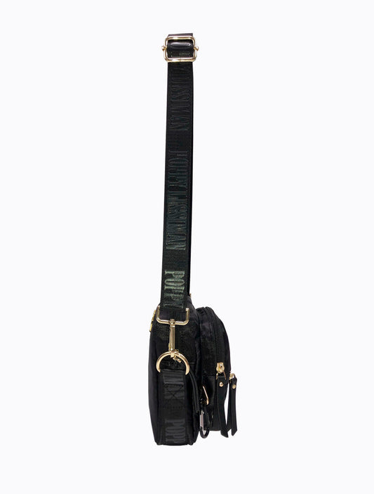Nifty Camera Bag - Black Satin