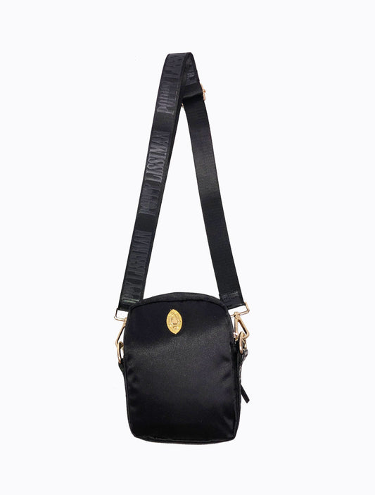 Nifty Camera Bag - Black Satin